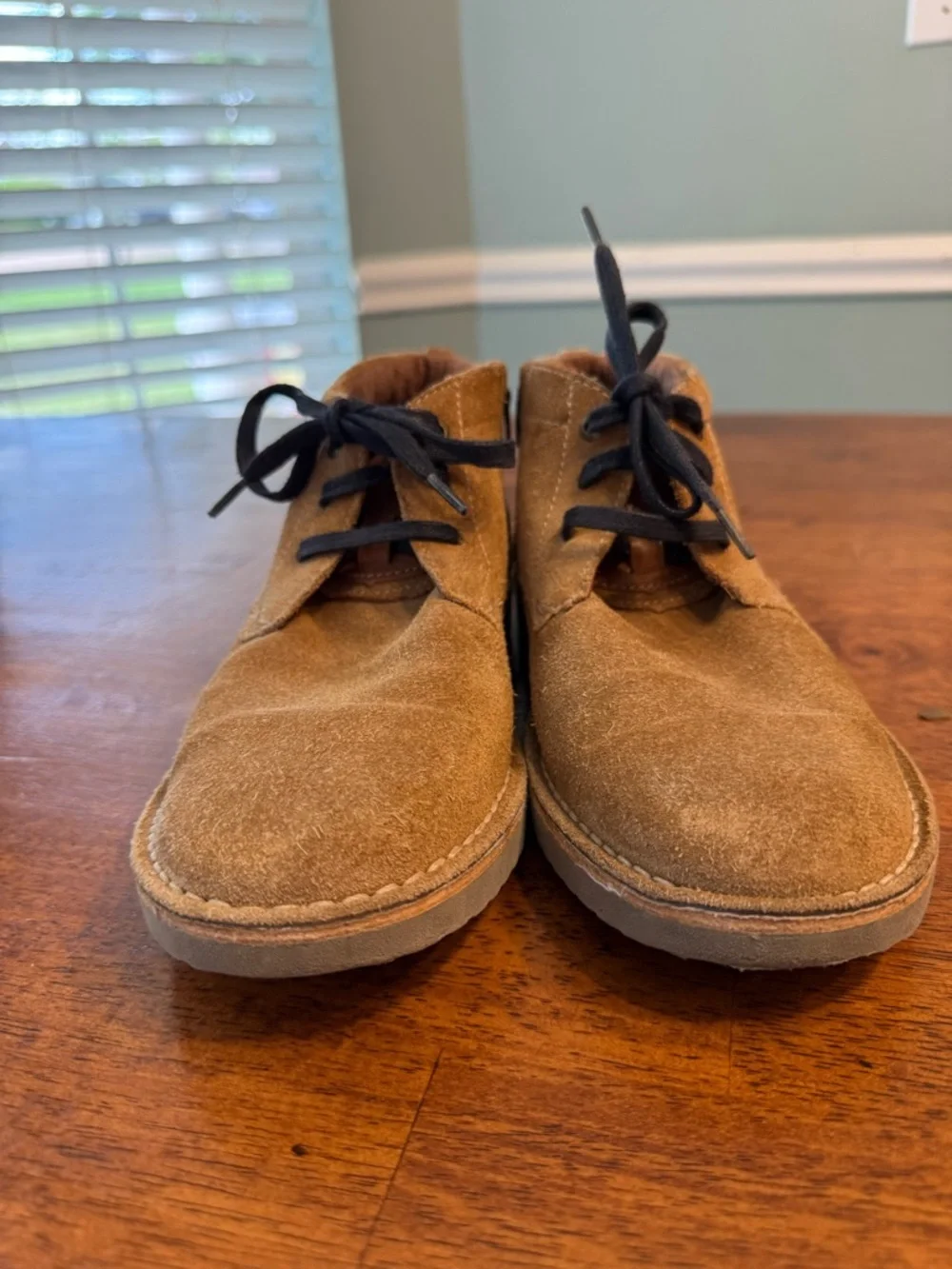 Florsheim Kids Navigator Jr. Chukka Boots Mocha Suede Boys Size 5